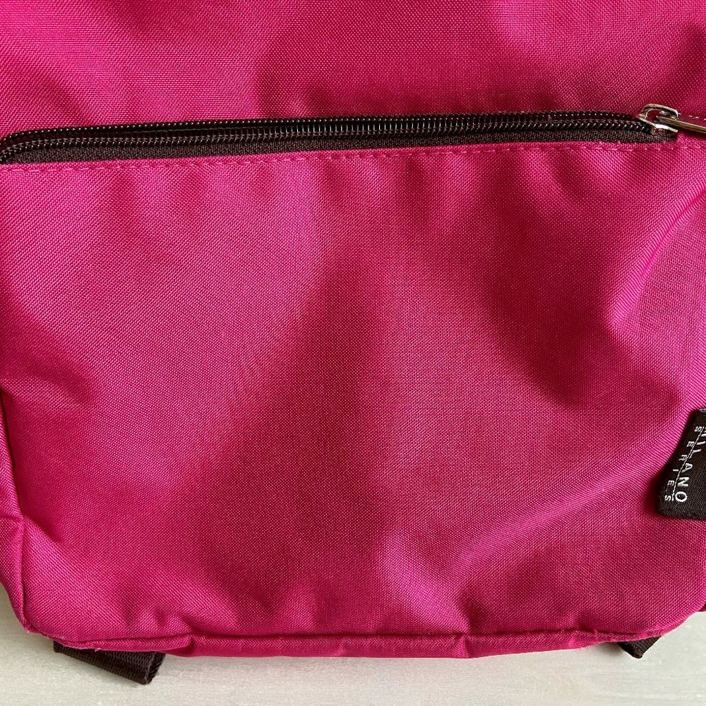 Milano Hot Pink Mini Backpack - Picture 4 of 5